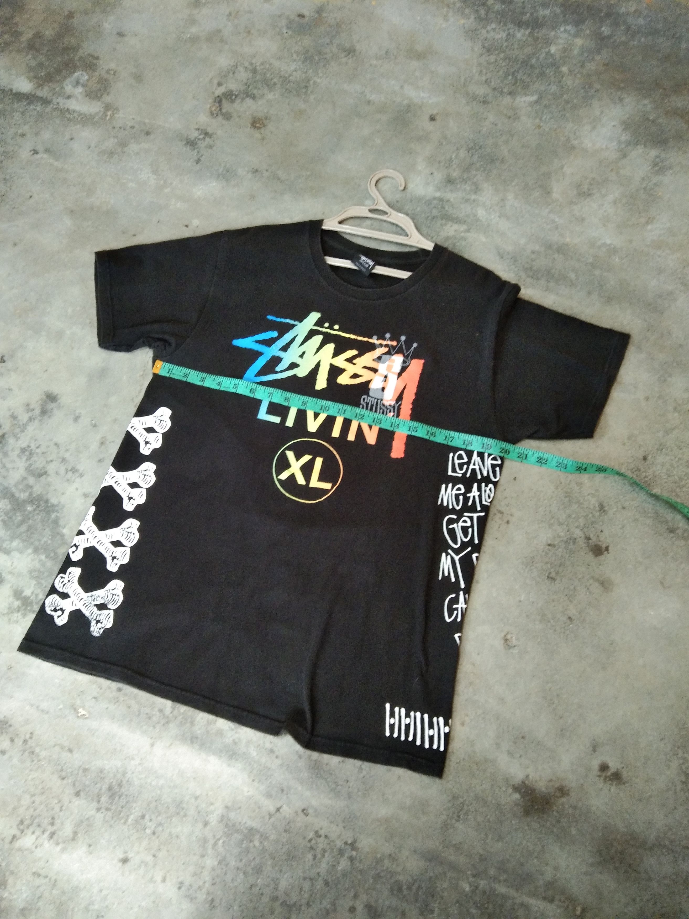 Stussy × Vintage VINTAGE STUSSY LIVIN XL T-SHIRT Size US M / EU 48-50 / 2 - 9 Thumbnail