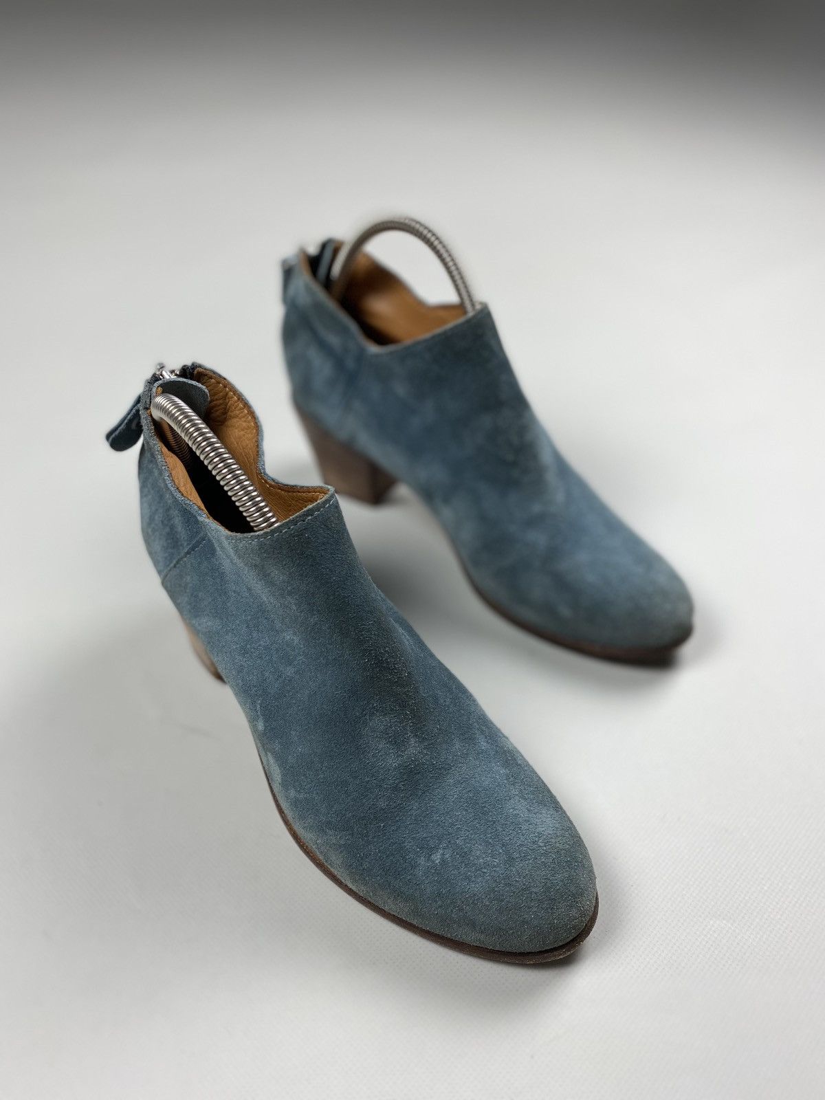 MoMA MOMA Ladies Leather Avant-garde Heeled Boots Shoes Size US 8.5 / IT 38.5 - 1 Thumbnail