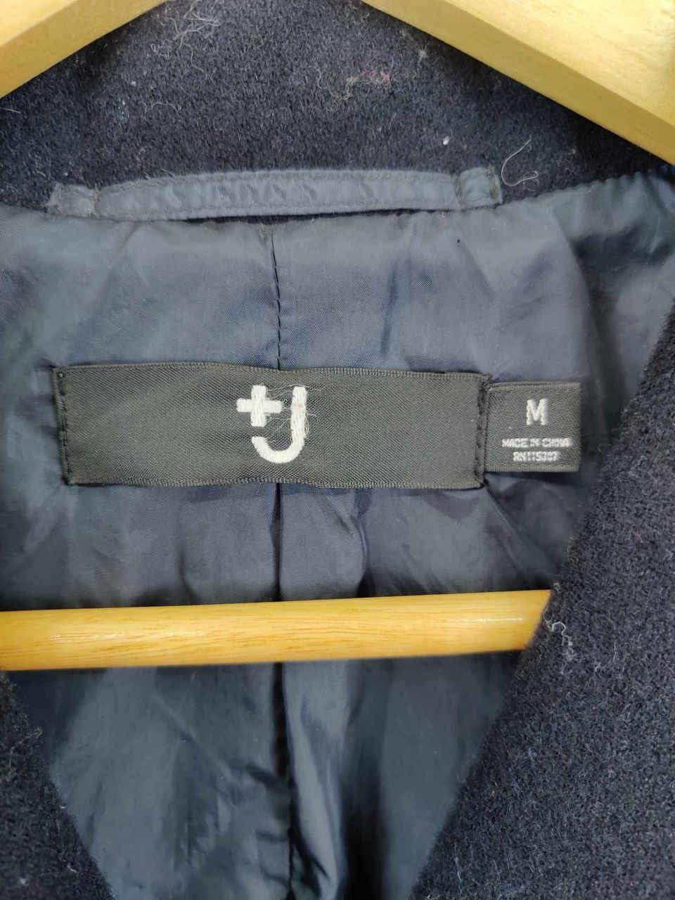 Jil Sander × Uniqlo Uniqlo x Jil Sander Wool Navy Blue Single Breasted Long Coat Size US M / EU 48-50 / 2 - 9 Thumbnail