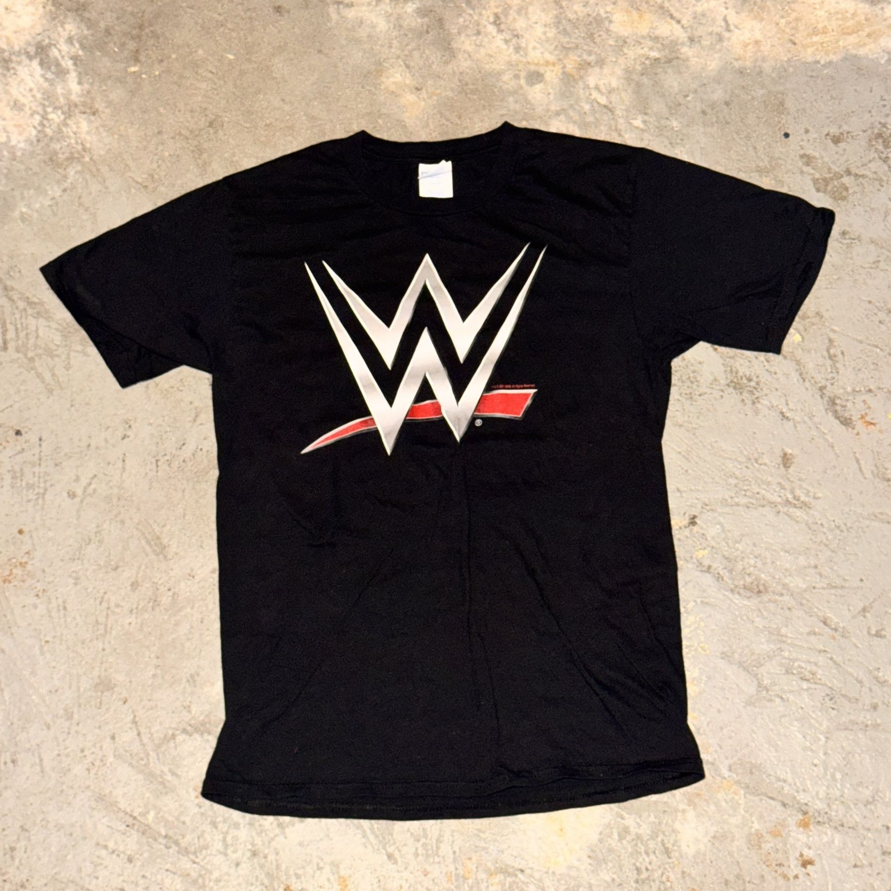 WWE Black WWE Logo T-Shirt Size US S / EU 44-46 / 1 - 1 Thumbnail