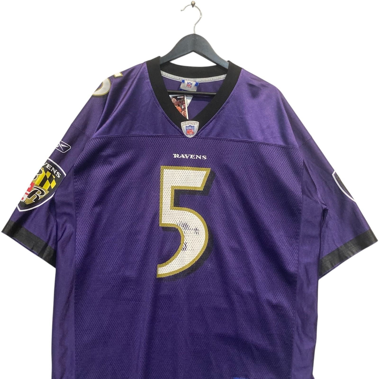 Vintage Vintage Baltimore Ravens Joe Flacco #5 NFL Jersey XL Size US XL / EU 56 / 4 - 2 Thumbnail