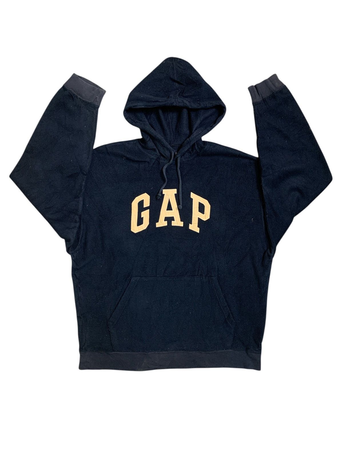 Gap Rare Design Vintage GAP Fleece Pullover Hoodie Size US L / EU 52-54 / 3 - 3 Thumbnail