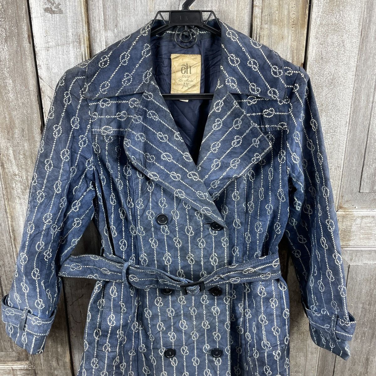 Japanese Brand Japanese Brand Tokyo An Co, LTD. Leather Trench Coat Size M / US 6-8 / IT 42-44 - 3 Thumbnail