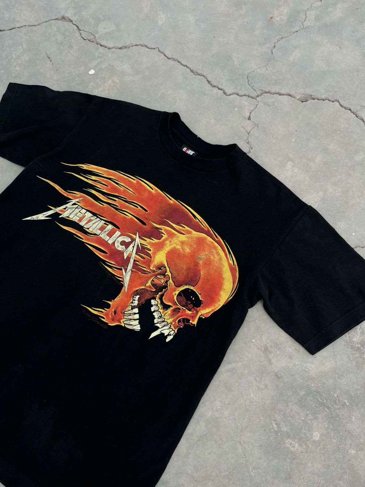 Giant Vintage 1996 Metallica Flame Skull by GIANT Size US M / EU 48-50 / 2 - 5 Thumbnail