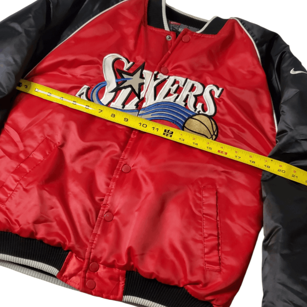 NBA Y2K Nike Philadelphia 76ers Bomber Jacket *Youth Size* Size US XXS / EU 40 - 6 Thumbnail