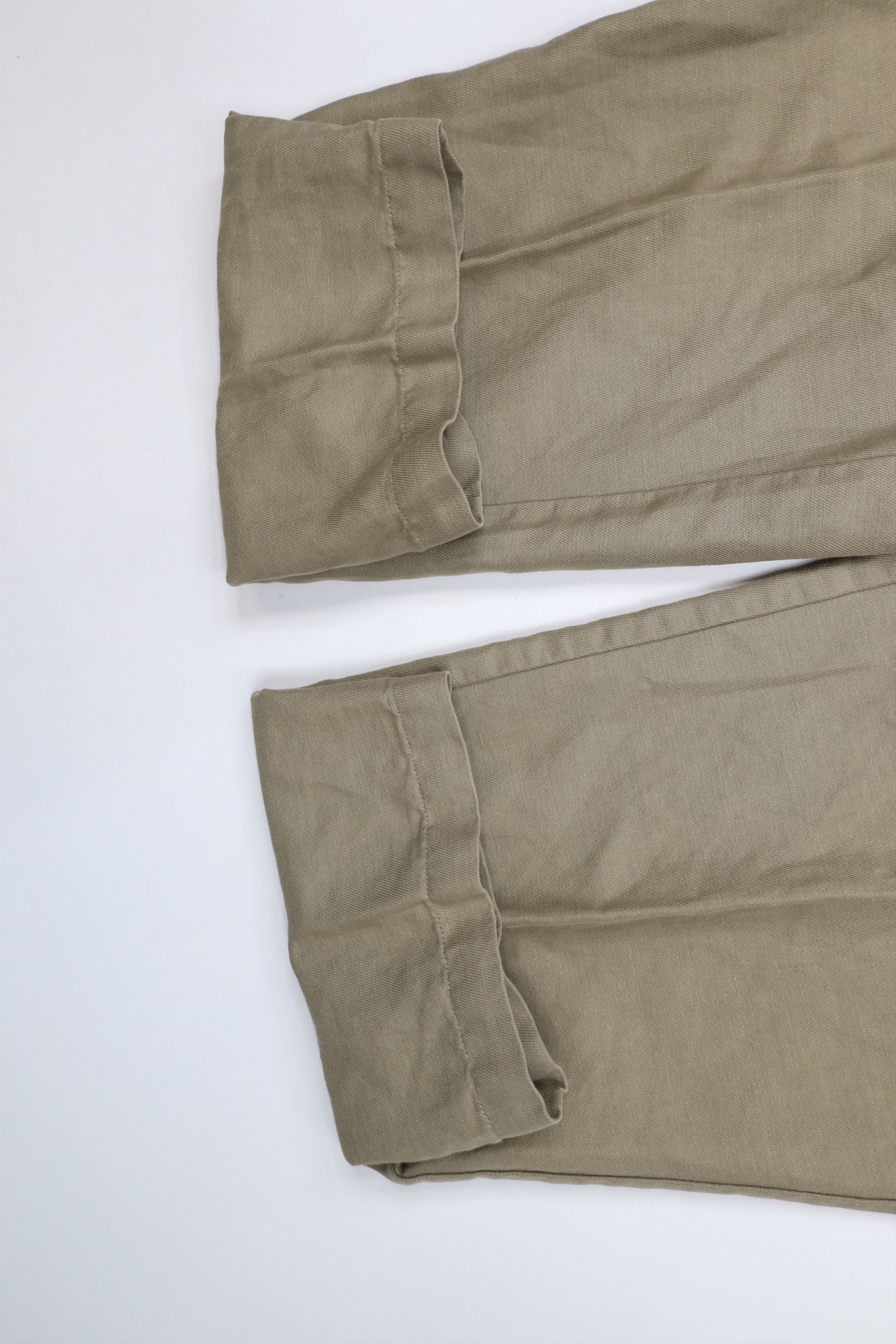 Ralph Lauren × Vintage Vintage 90s Ralph Lauren Blend Wide Leg Chino Pants Beige Size US 40 / EU 56 - 5 Thumbnail