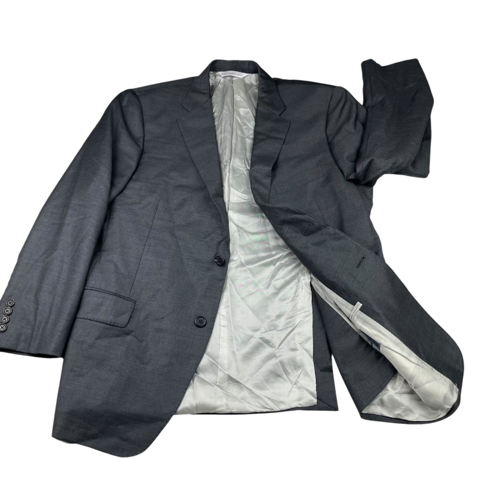 Samuelsohn Samuelsohn Men’s Bennet 100% Wool 2-Button Suit Gray • 42R | Size 42R - 3 Thumbnail