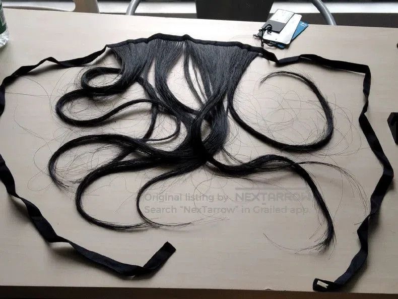 Ann Demeulemeester ann demeulemeester Rare Horse hair 2011fw Show accessories. Size ONE SIZE - 2 Thumbnail