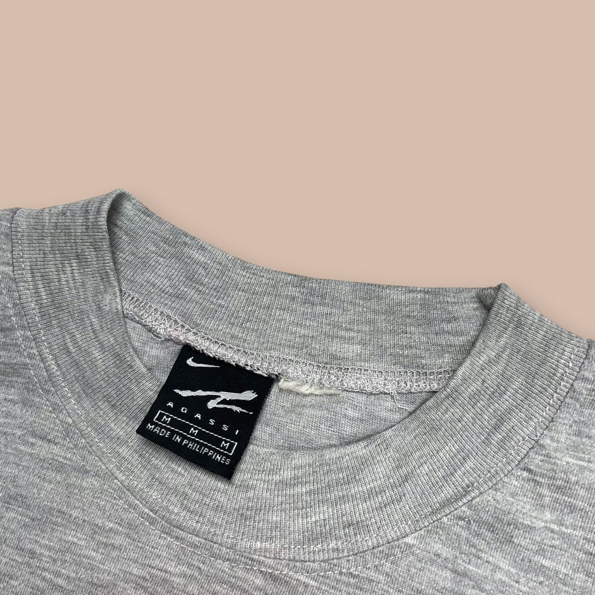 Nike Vintage 2000s Nike Andre Agassi "Down The Line @120MPH" Tee Size US M / EU 48-50 / 2 - 8 Thumbnail
