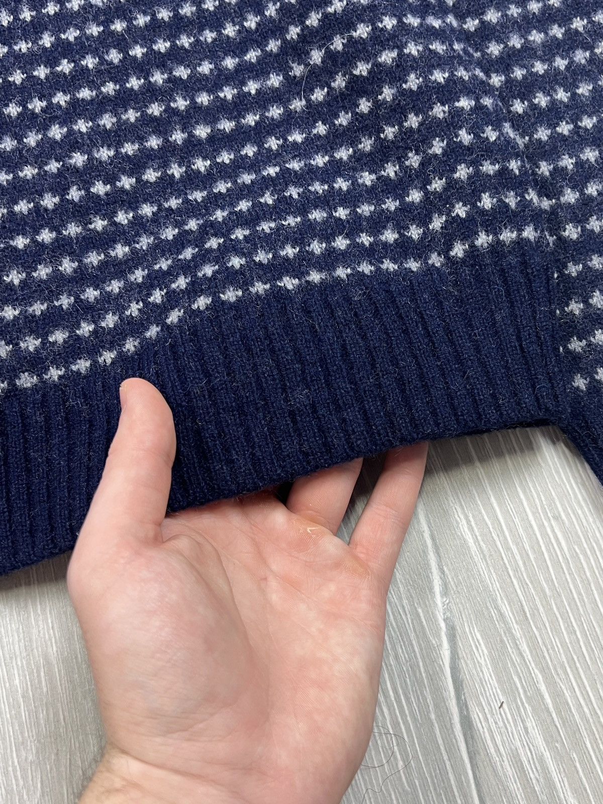 Brooks Brothers Brooks Brothers Italian Yarn Merino Wool Sweater (Y0026) Size US L / EU 52-54 / 3 - 6 Thumbnail