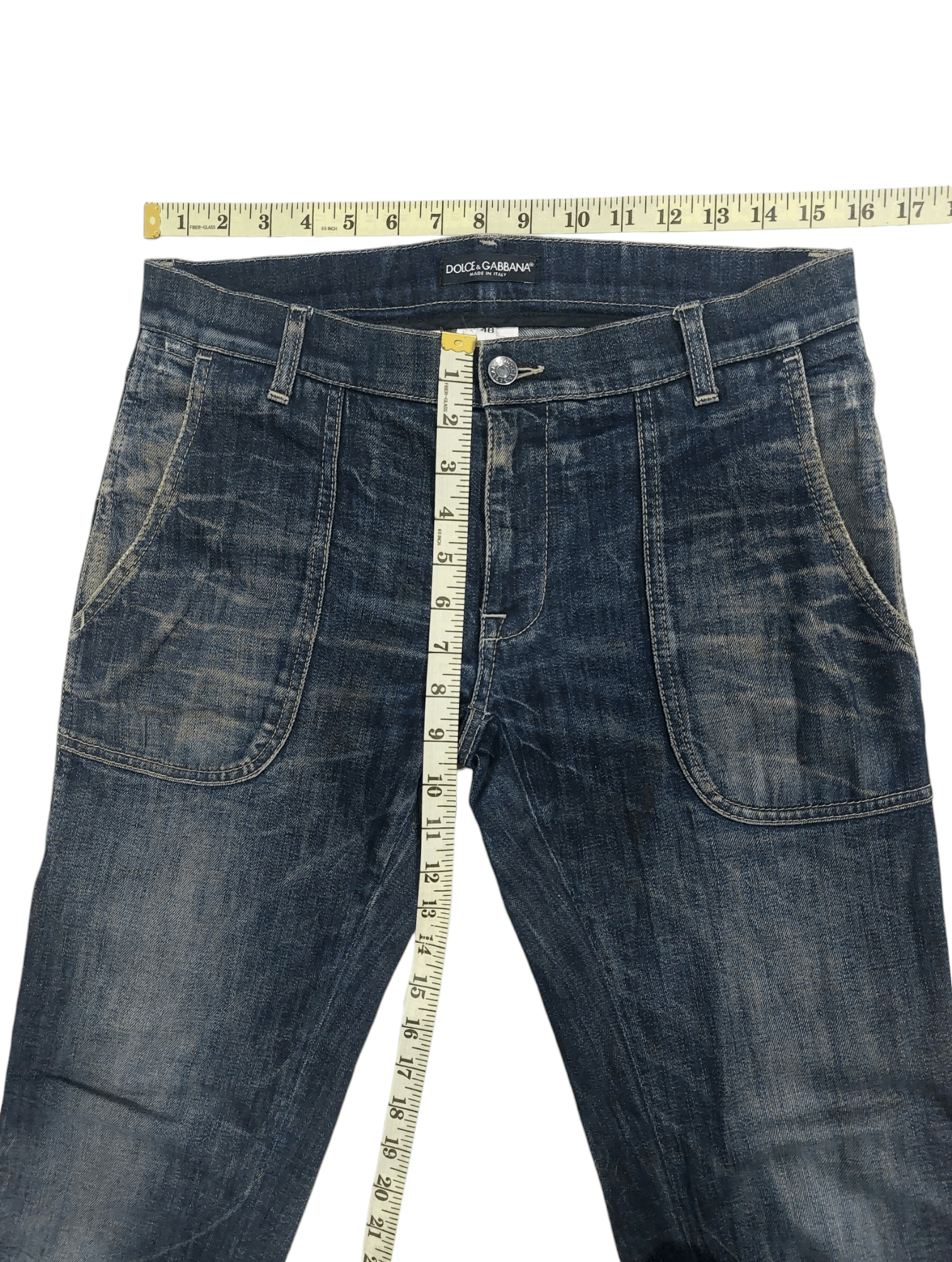Dolce & Gabbana Dolce & Gabbana D&G Via San Damiano 7 Jeans Size US 32 / EU 48 - 16 Thumbnail