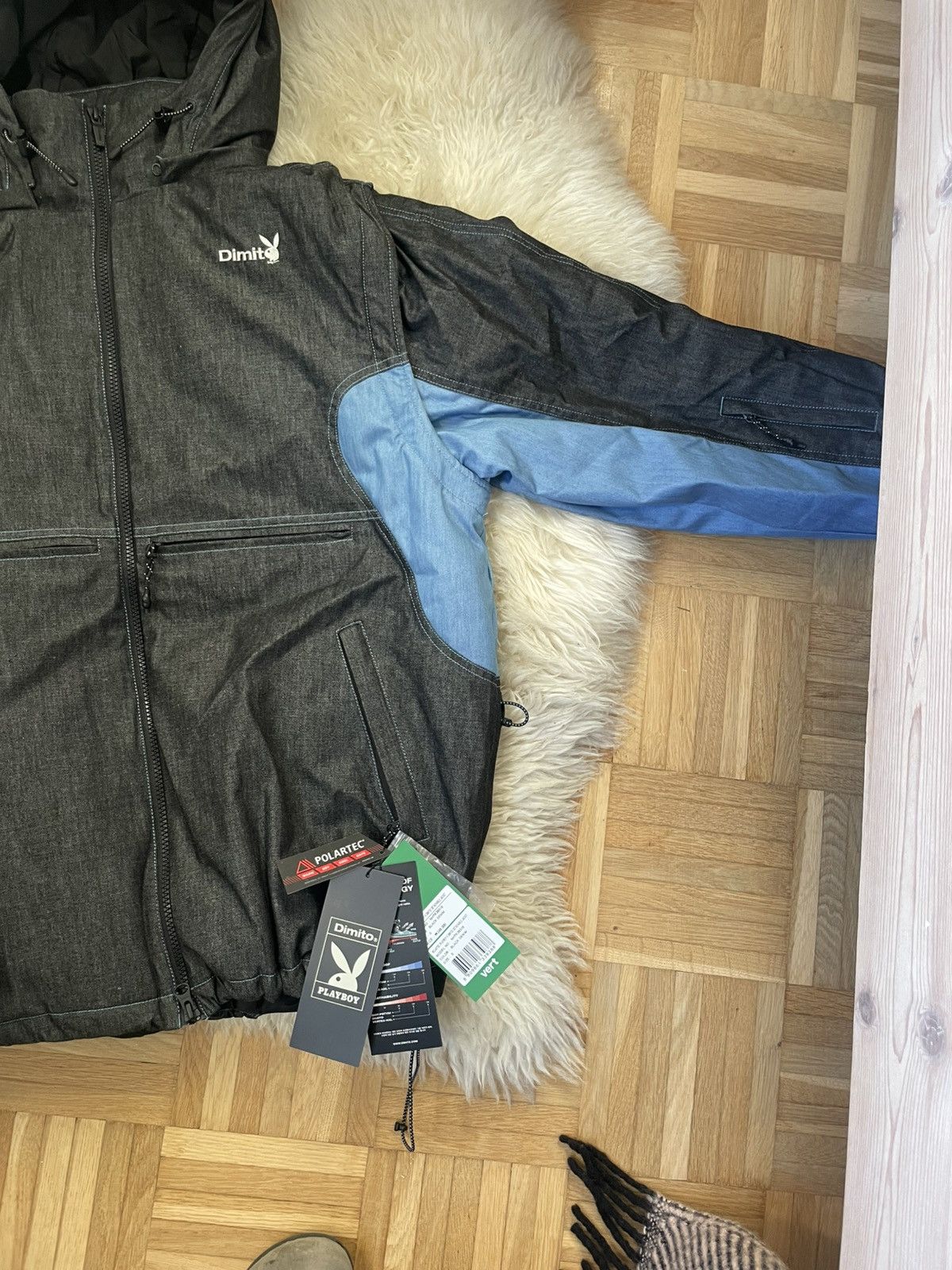 Playboy Ski/snowboard jacket Dimito Positive mind Size US S / EU 44-46 / 1 - 1 Thumbnail