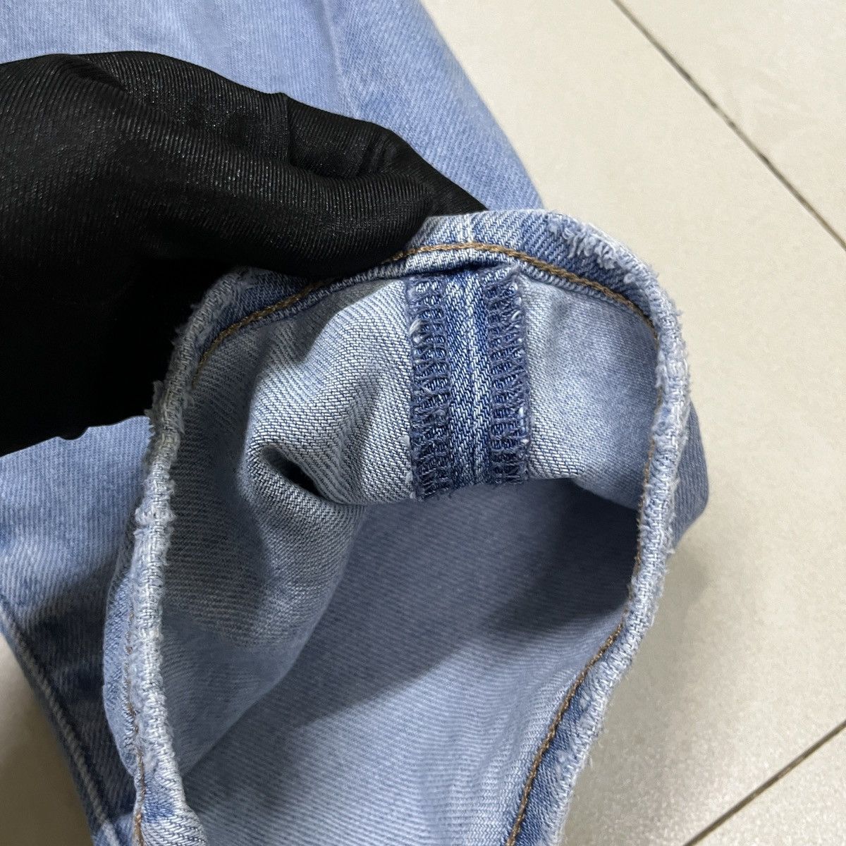 Uniqlo × Vintage Uniqlo Regular Straight Jeans Size 27" / US 4 / IT 40 - 3 Thumbnail