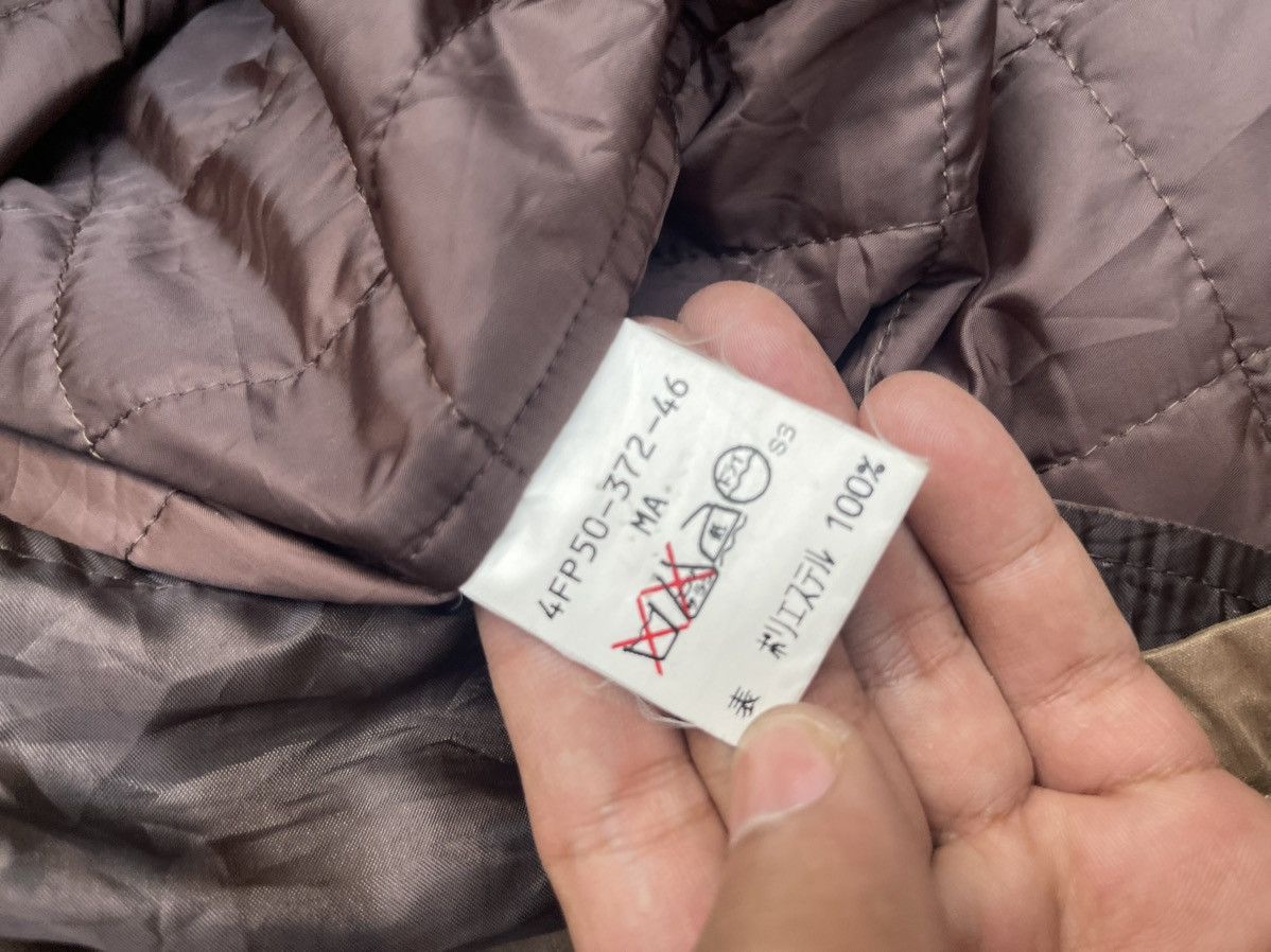Allegri Allegri Brown Zip-In Button-Front Jacket Made in Italy Size US M / EU 48-50 / 2 - 5 Thumbnail