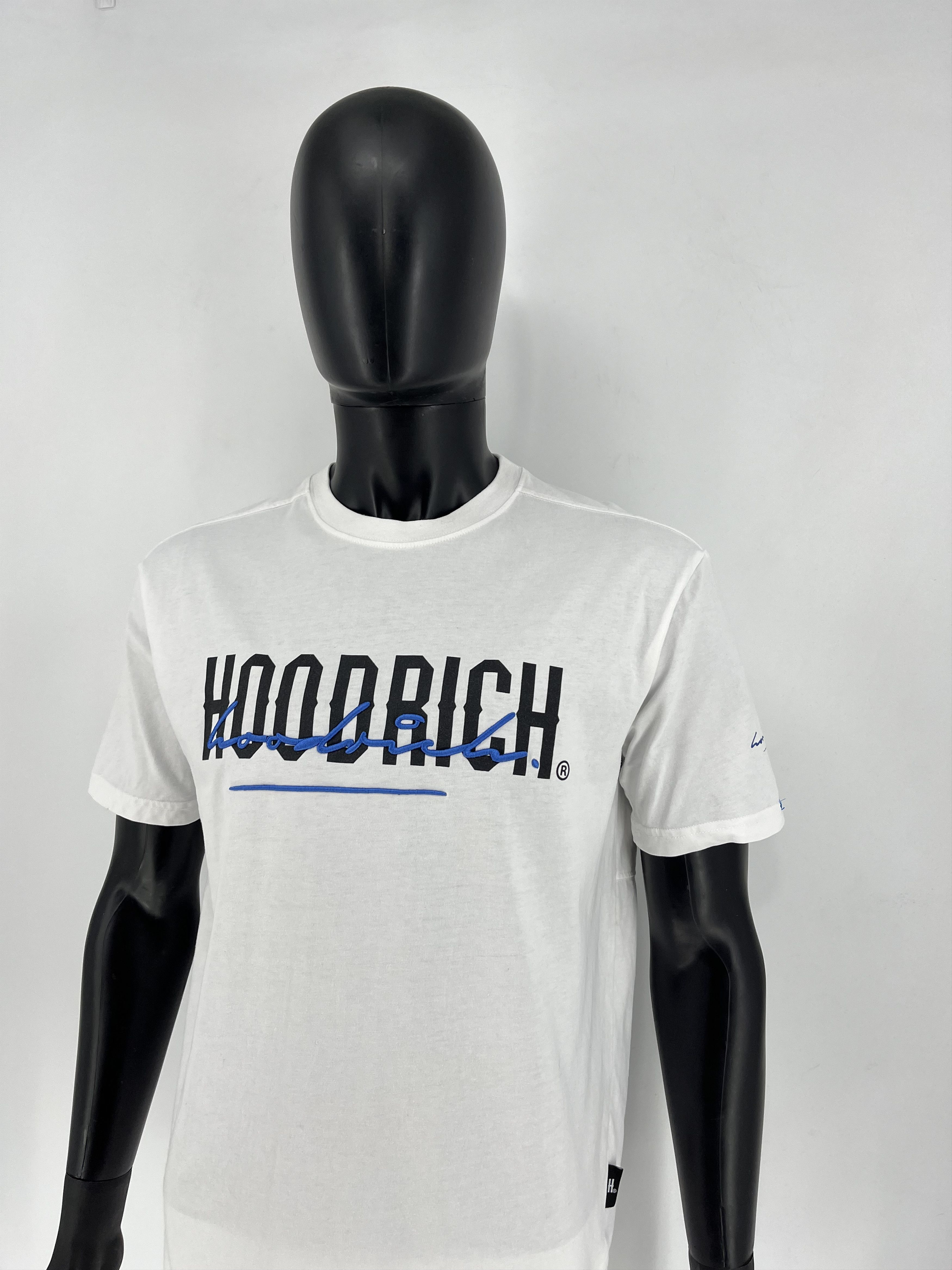 Hoodrich × Vintage Hype Hoodrich Big Logo Drill Y2K Streetwear White Tee Size US M / EU 48-50 / 2 - 4 Thumbnail