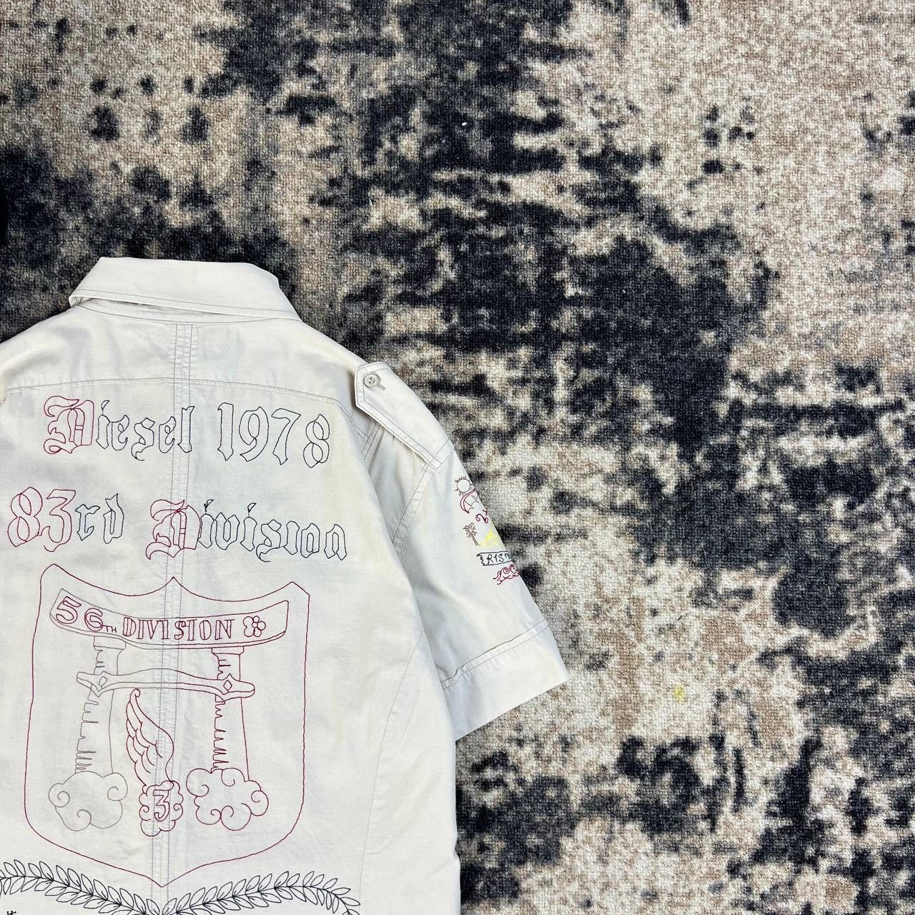 Diesel Diesel Vintage Y2K Big Logo Button Up Shirt Size US M / EU 48-50 / 2 - 3 Thumbnail