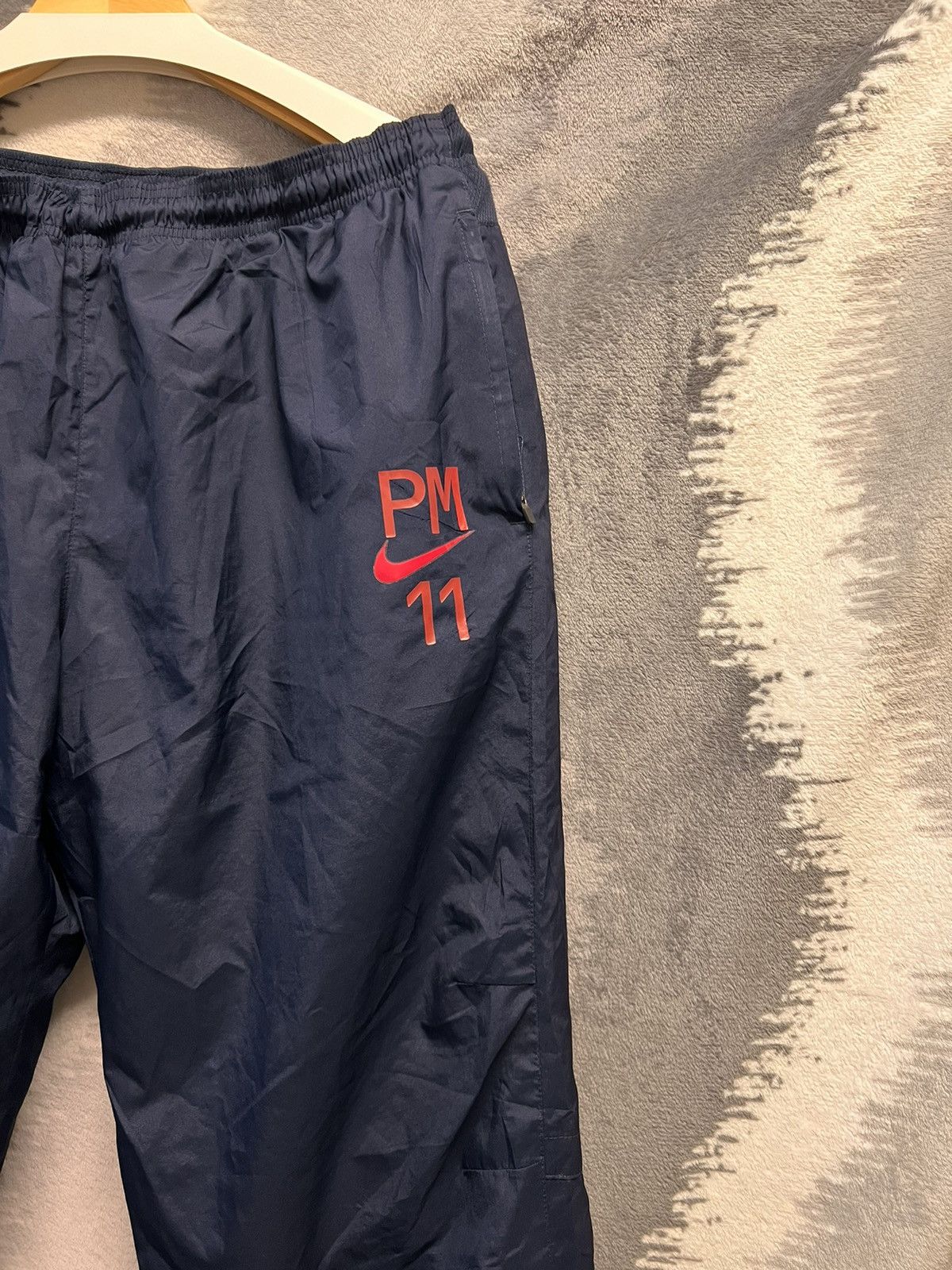 Nike × Vintage Nike drill arsenal track pants y2k drip Size US 38 / EU 54 - 2 Thumbnail