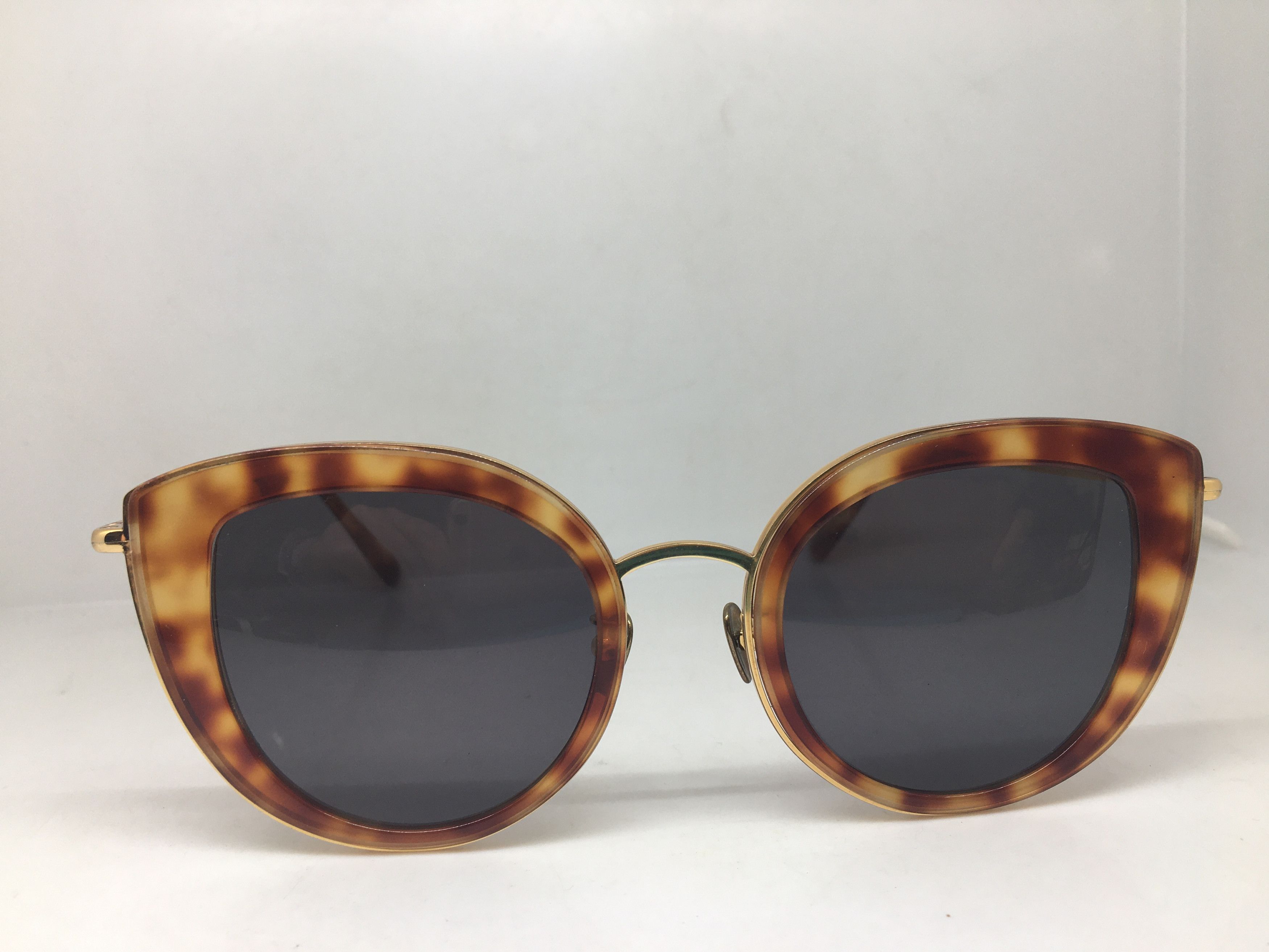 Other Handmade Oversize Cateye Sunglasses Frame Tortoise Gold Size ONE SIZE - 1 Thumbnail