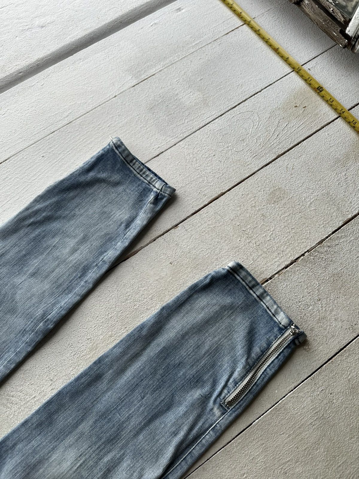 Diesel 🚨Gothic Diesel Regular Slim relax Flared Jeans Womens Size 31" - 6 Thumbnail