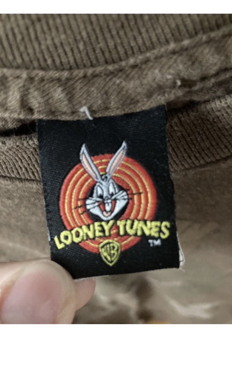 Other Vtg 90s Looney Tunes Marvin the Martian Brown Tee Size US M / EU 48-50 / 2 - 2 Thumbnail