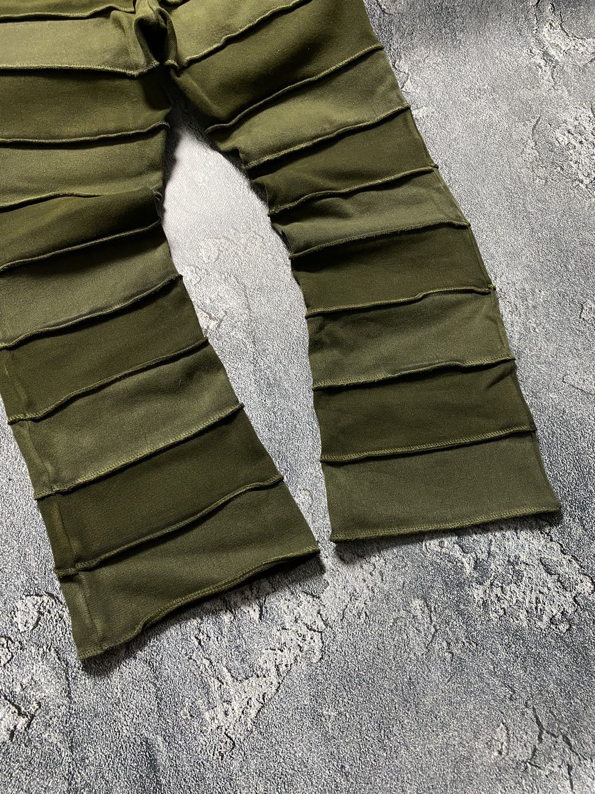 Hysteric Glamour Hullo N.Day VNTG 00’ Hugi Multi Level Flare Pants Trousers Size US 30 / EU 46 - 11 Thumbnail