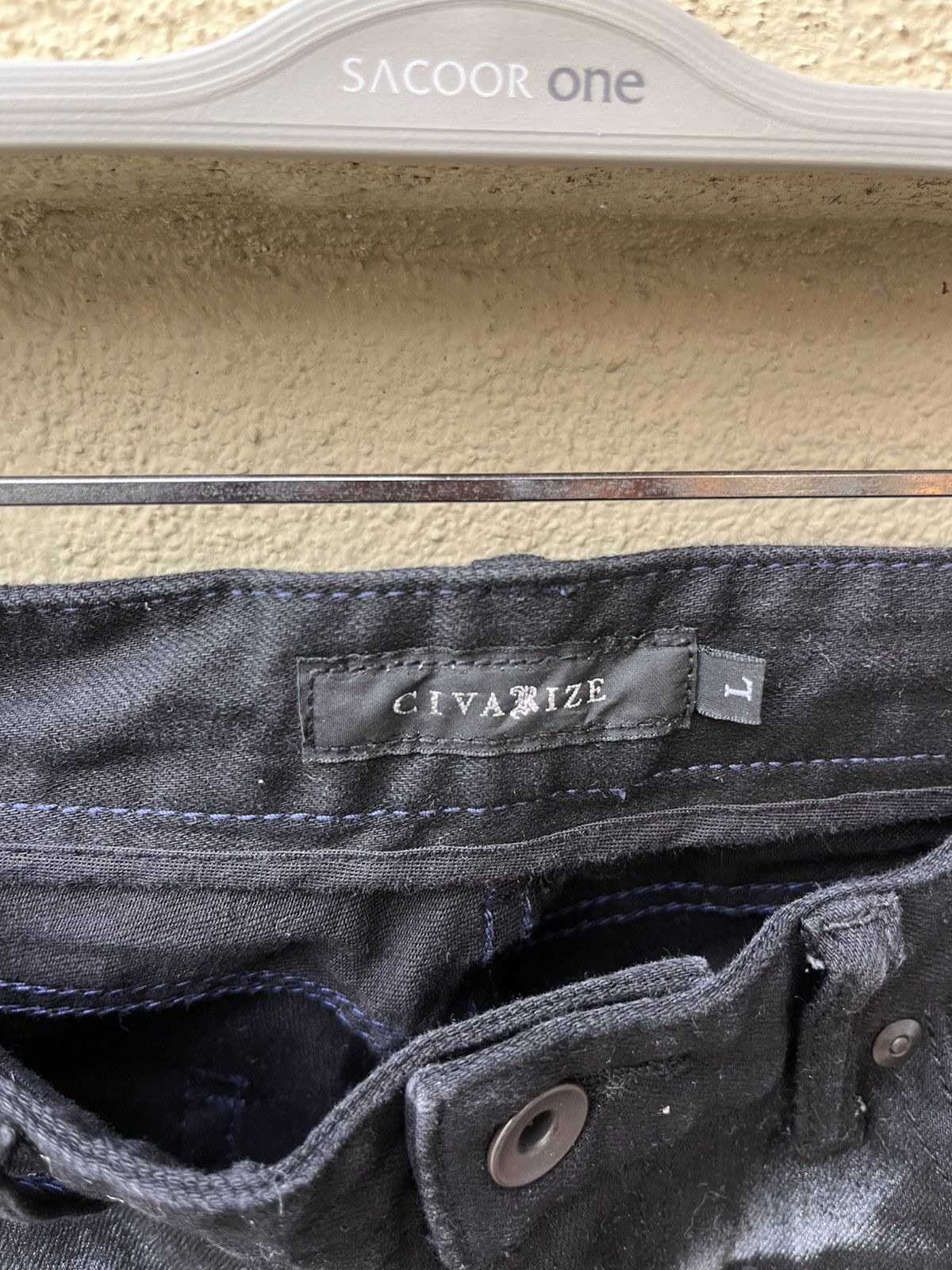 CIVARIZE Starement black denim Size US 34 / EU 50 - 2 Thumbnail
