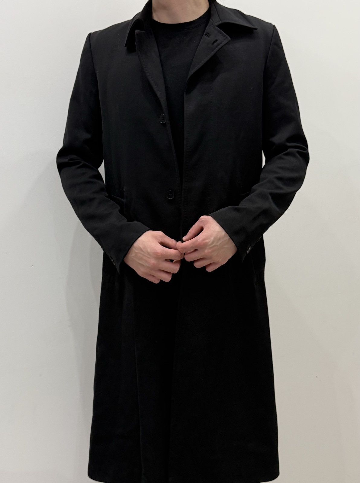 Acne Studios Acne Studios Men’s Wool Heavy Fitted Coat Jacket Size US M / EU 48-50 / 2 - 2 Thumbnail