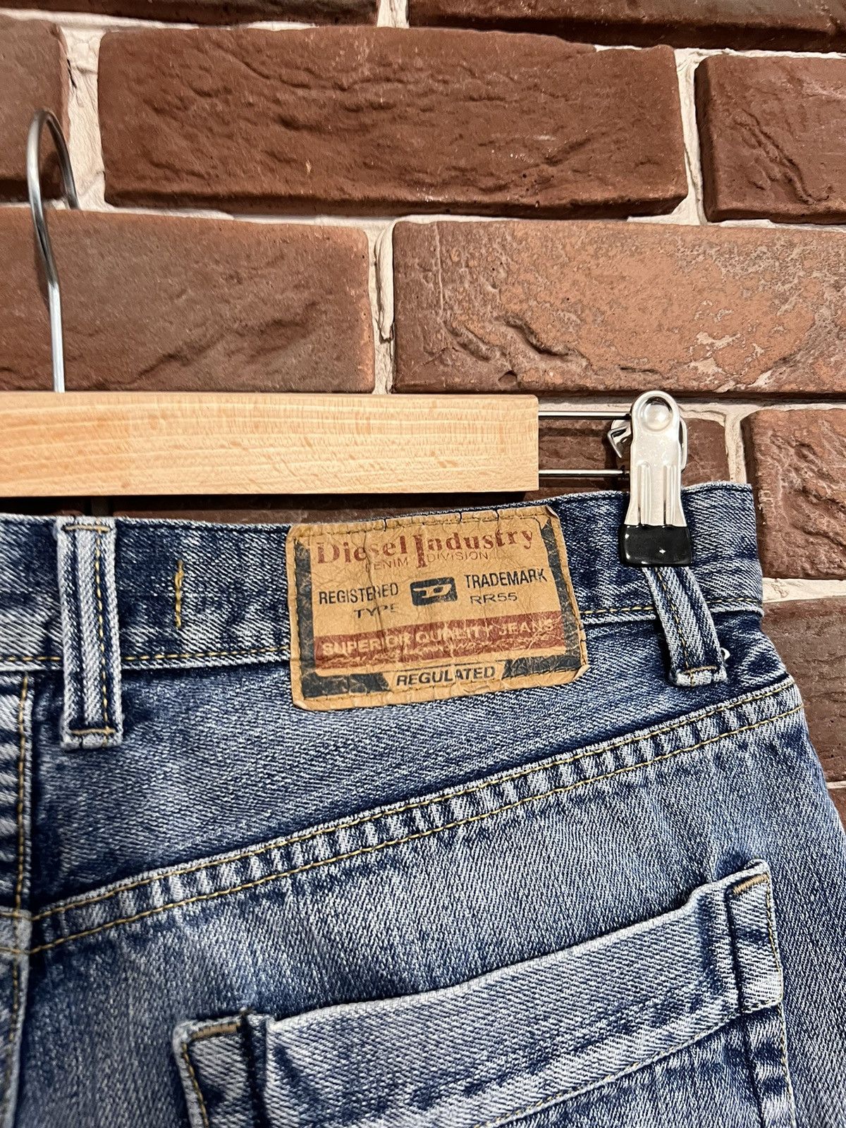 Diesel Vintage Y2k Rare Diesel Jeans Denim Pant Punk Rock Hype Size US 34 / EU 50 - 7 Thumbnail