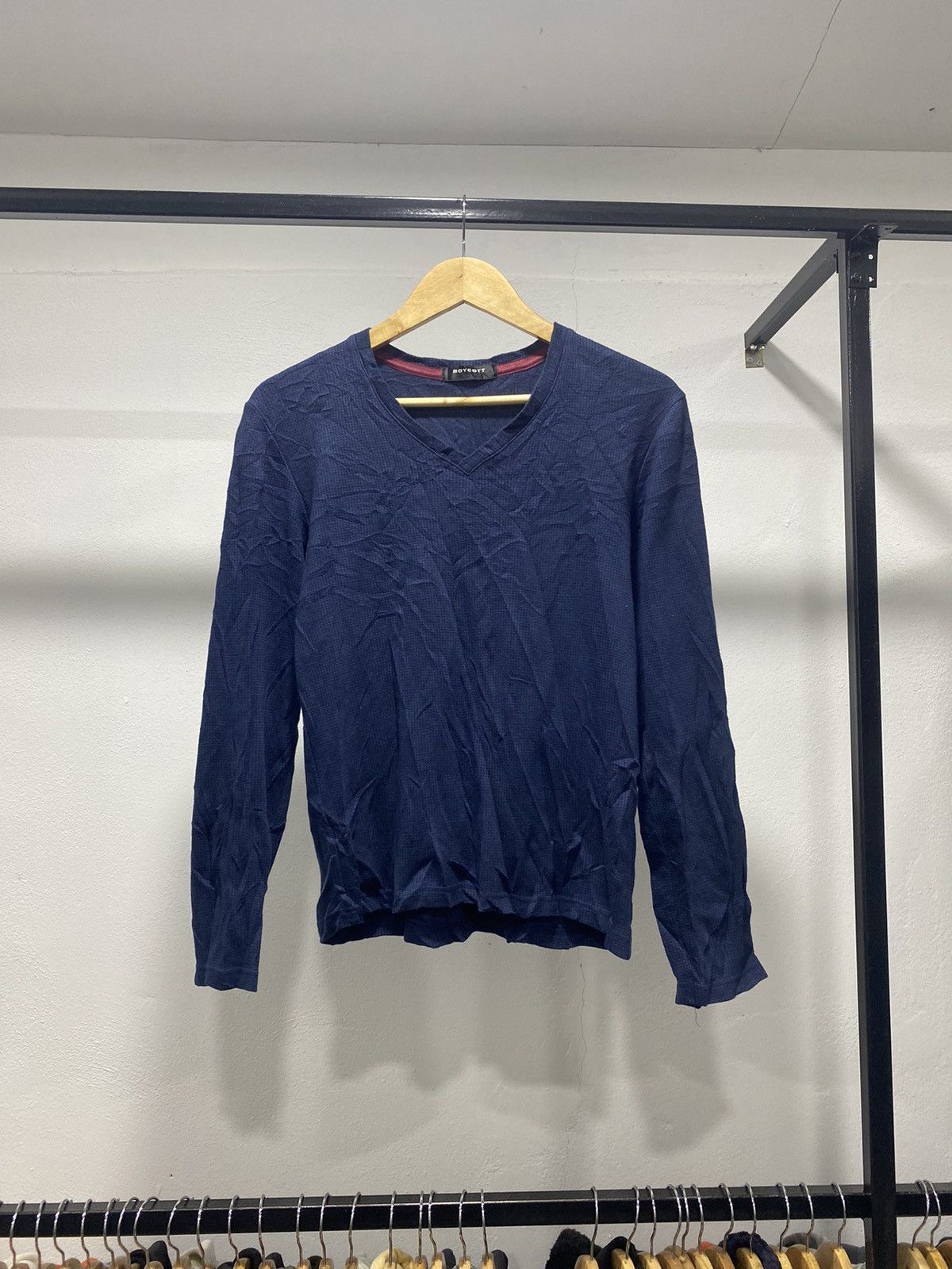 Boycott × Japanese Brand × Le Grande Bleu (L.G.B.) Sick☠️ Boycott Japan Knit Ls Tee Hysteric Lgb Punk Size US S / EU 44-46 / 1 - 1 Thumbnail