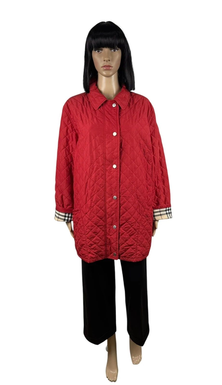 Burberry Burberry Vintage Quilted Coat size XL Size XL / US 12-14 / IT 48-50 - 2 Thumbnail