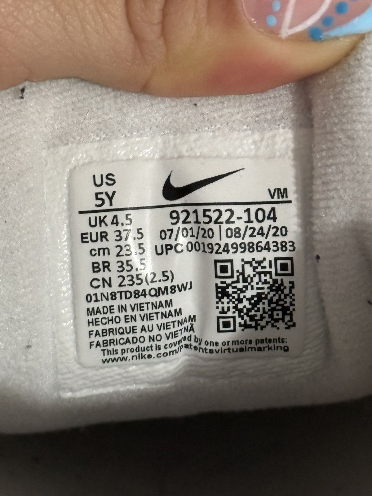 Nike Nike Air Max 97 (GS) Size US 5 / EU 37 - 5 Thumbnail