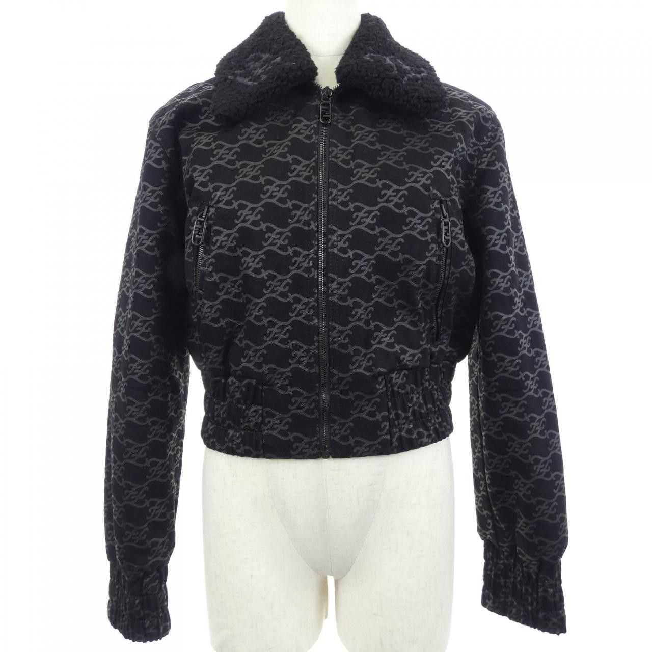 Fendi Fendi Fendi FLF653 AGTZ Denim Jacket Denim Outerwear FLF653 AGTZ DUTY FREE for USA Size ONE SIZE - 1 Thumbnail