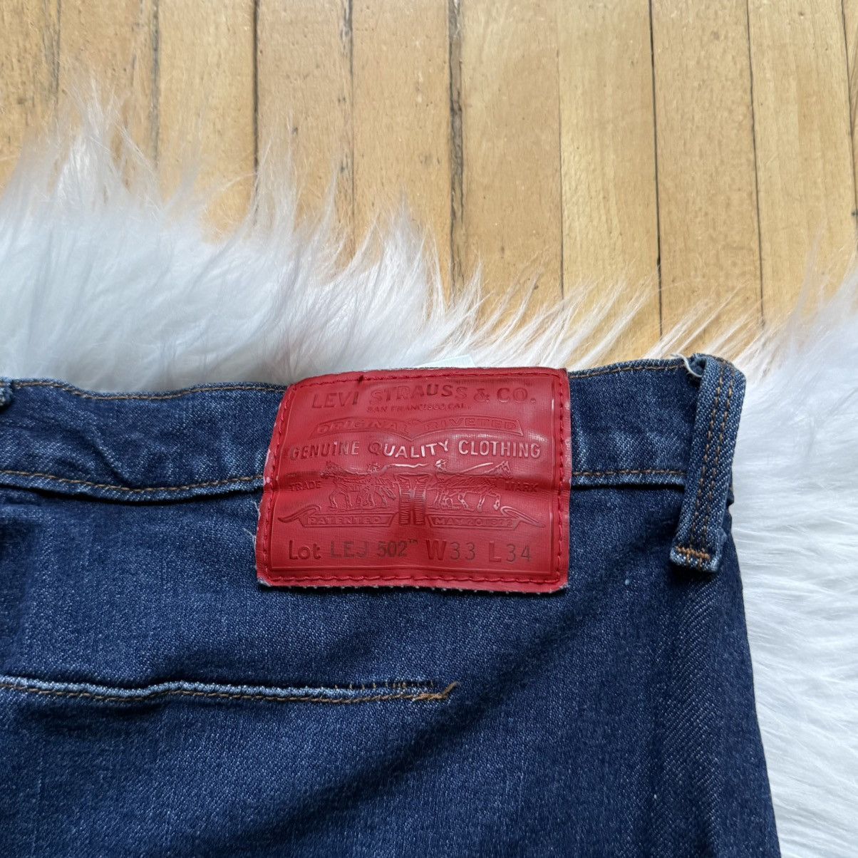 Levi's 📌 Vintage 00s Levi's Engineered Y2K Regular Jeans Size US 33 - 15 Thumbnail