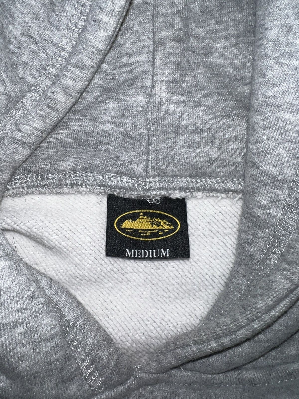 Corteiz 4th Anniversary Hoodie grey | Grailed
