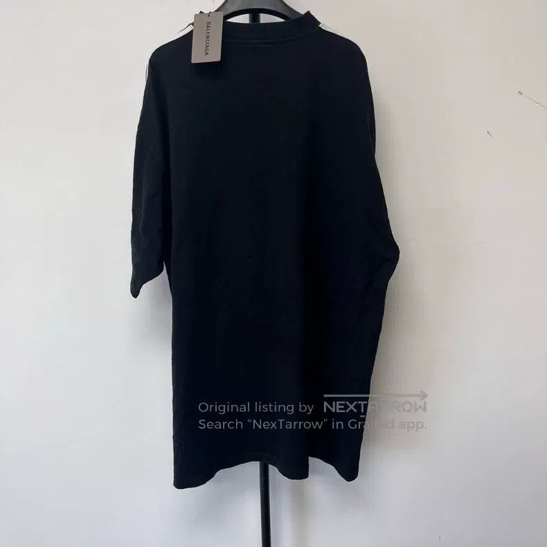 Balenciaga Balenciaga Logo Letter Printed Round Neck Short Sleeve T-S Size US XL / EU 56 / 4 - 2 Thumbnail