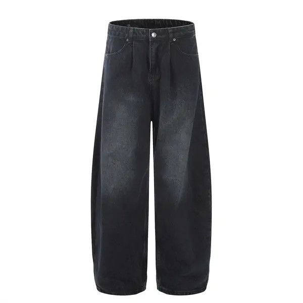 Japanese Brand Rumi American hip-hop retro washed distressed scimitar jeans Size US 32 / EU 48 - 7 Thumbnail