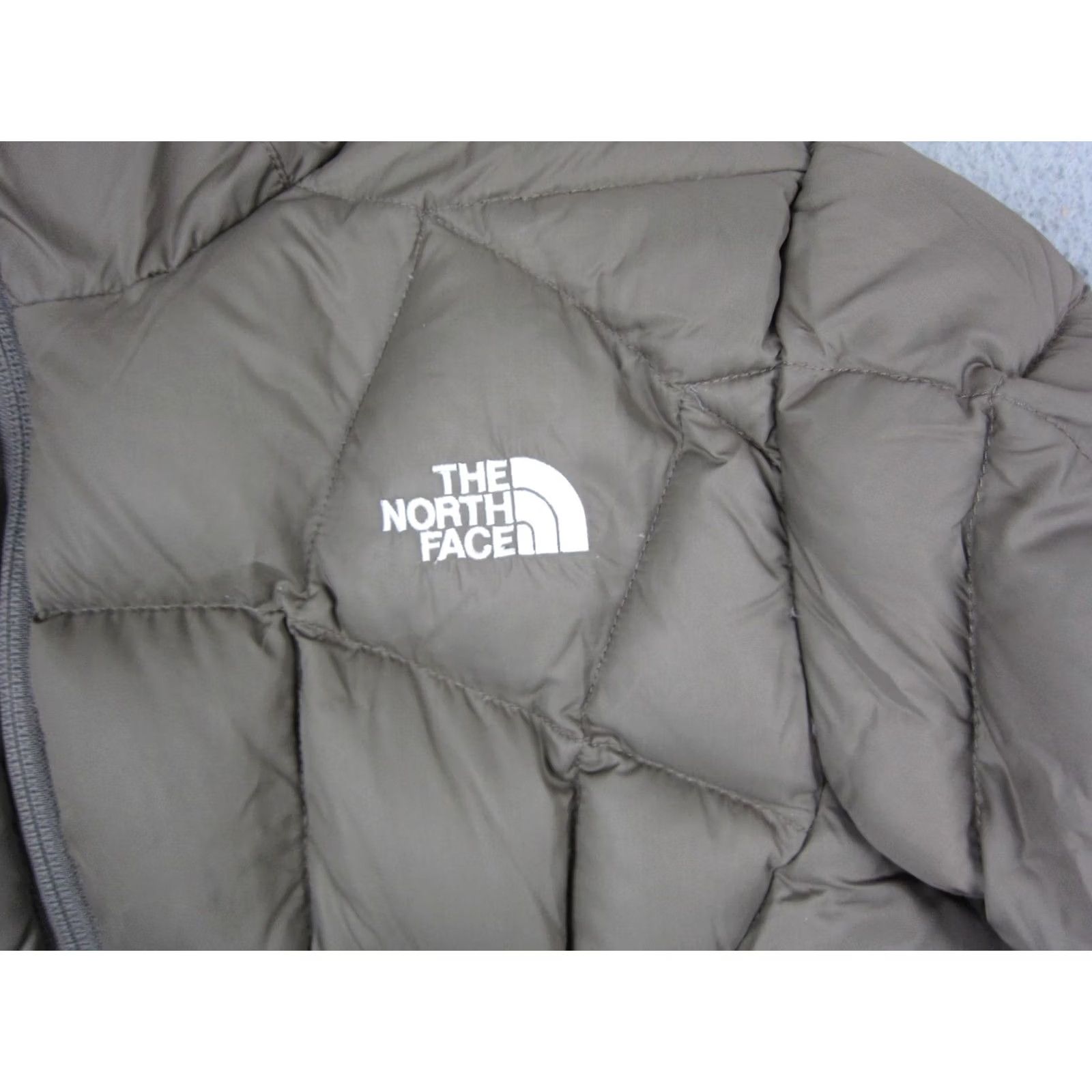 The North Face The North Face Jacket Womens M Green 600 Goose Down Puffer Hooded Outdoor Full Zip Pockets Solid Windproof Fall Winter Spring Regular Down Womens Size M / US 6-8 / IT 42-44 - 3 Thumbnail