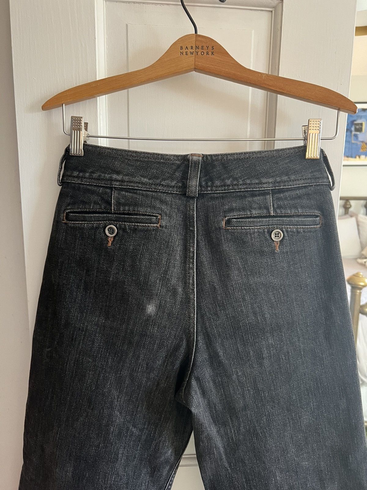 Comme des Garcons Comme Des Garçons Wide Leg Denim Pants Size US 30 / EU 46 - 4 Thumbnail