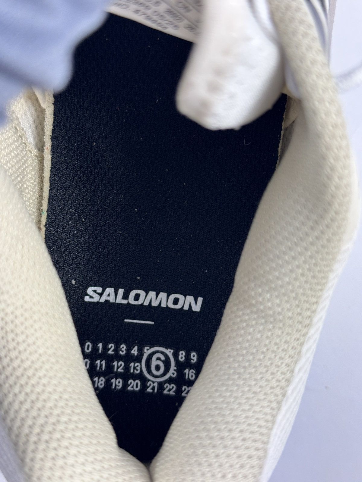 Salomon x MM6 MAISON MARGIELA XT-MM-6 VANILLA ICE SNEAKERS Size US 8.5 / EU 41-42 - 9 Thumbnail