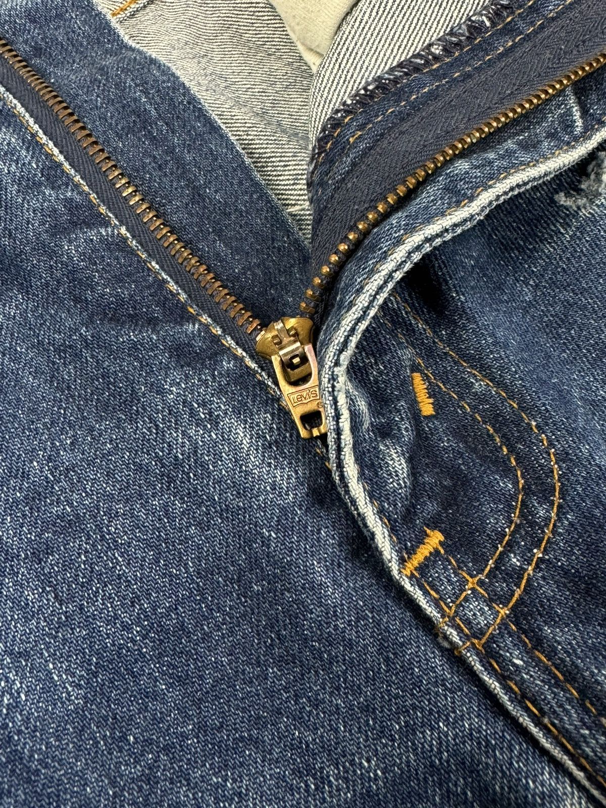 Levi's 80’s Vintage Levi’s 620-0217 Distressed Orange Tab Jeans Size US 34 / EU 50 - 10 Thumbnail