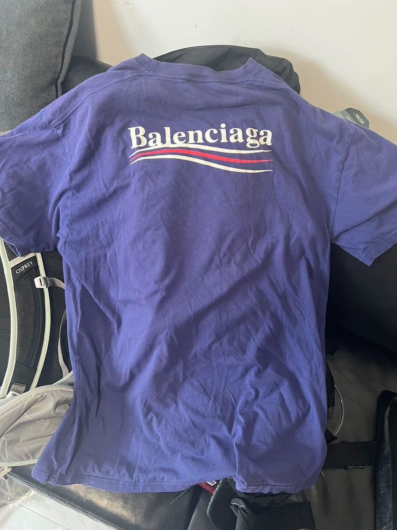 Balenciaga Balenciaga Cola t short sleeve Size US M / EU 48-50 / 2 - 2 Thumbnail