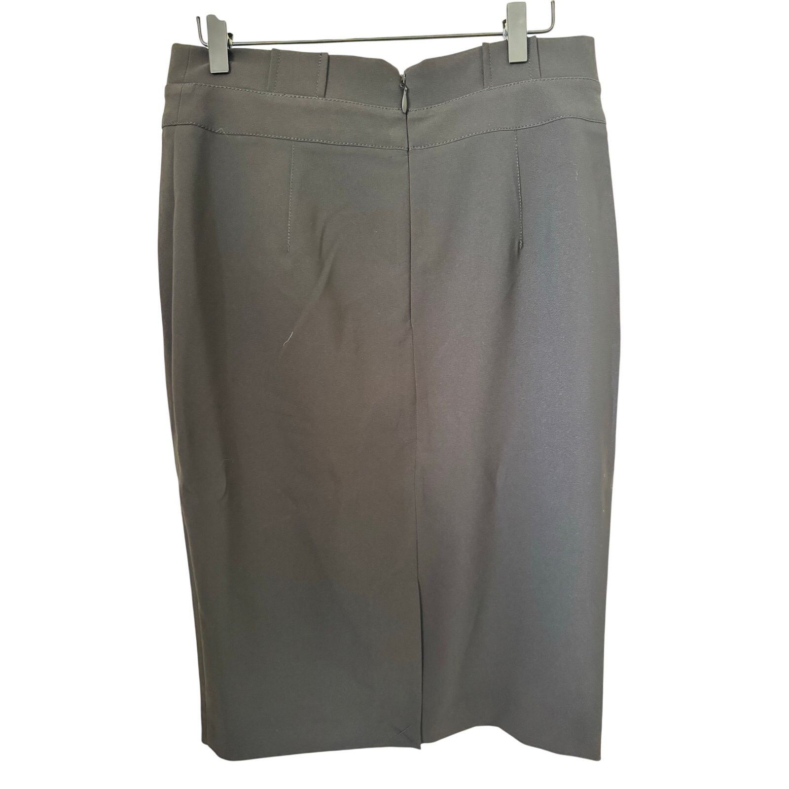 Other NWT NY & Co 7th Avenue Pencil Skirt Black Size 12 Size 34" / US 12 / IT 48 - 4 Thumbnail