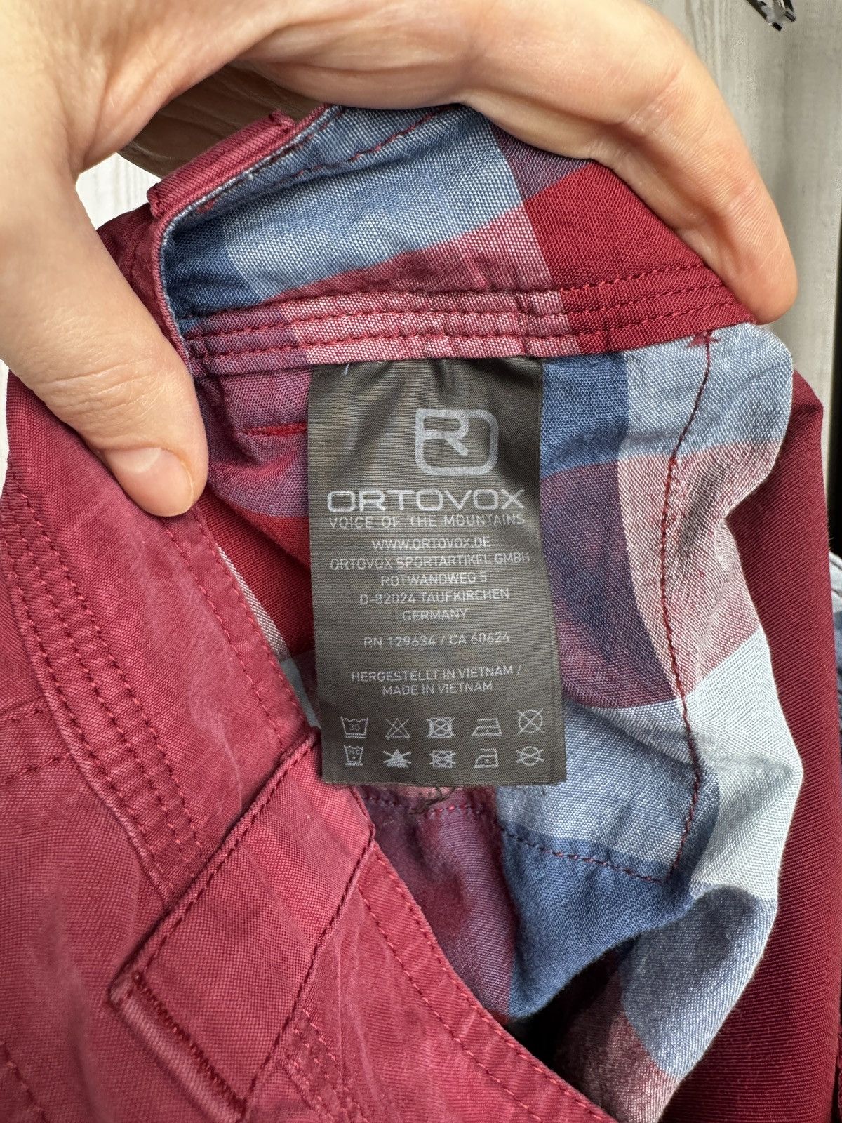 ORTOVOX Ortovox Corvara Red Burgundy Outdoor Women’s Pants L Size 30" / US 8 / IT 44 - 10 Thumbnail