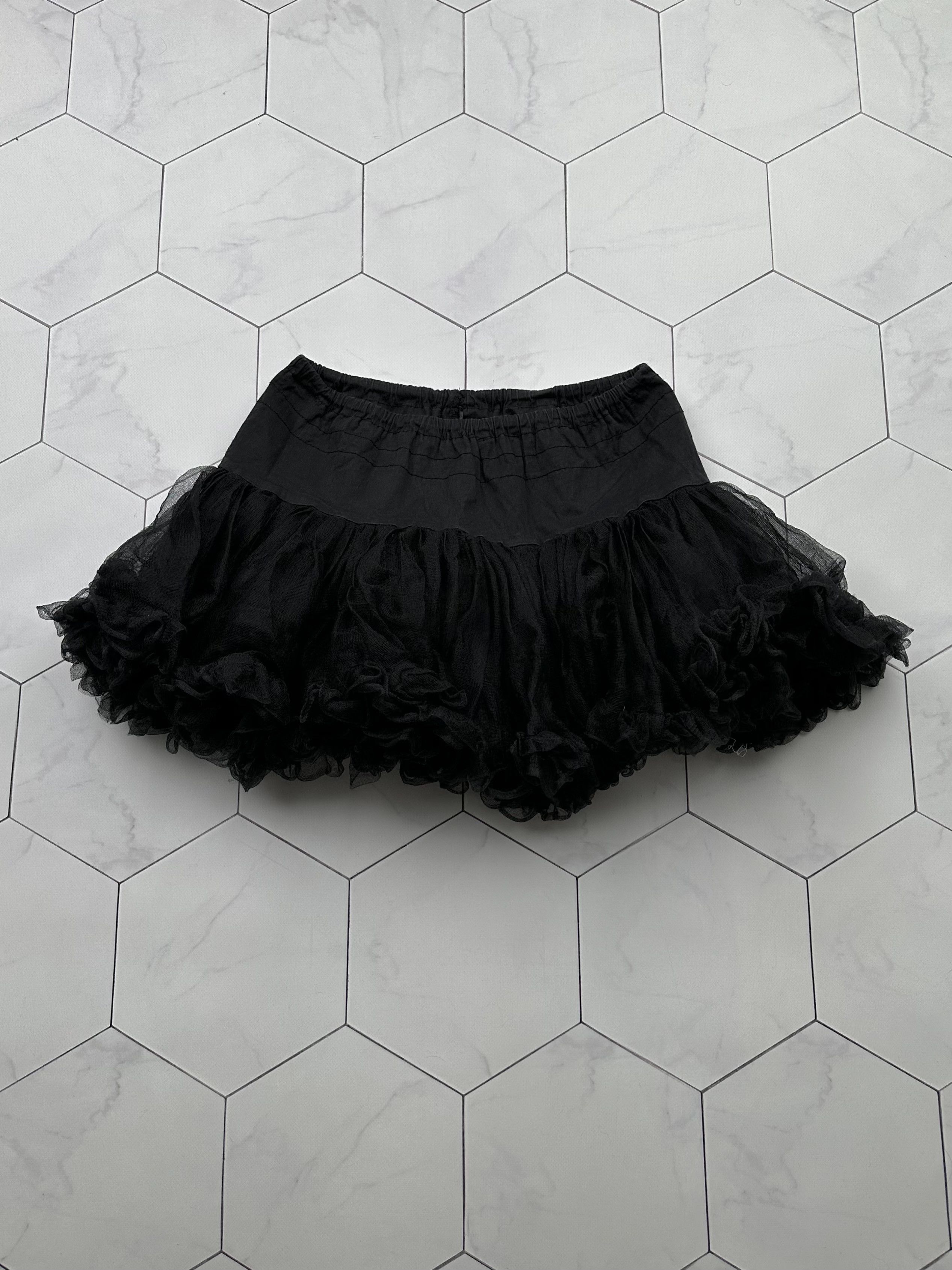 Japanese Brand Vintage Flare Super Lush Mini Skirt E2D15(B8) Size 28" / US 6 / IT 42 - 1 Thumbnail