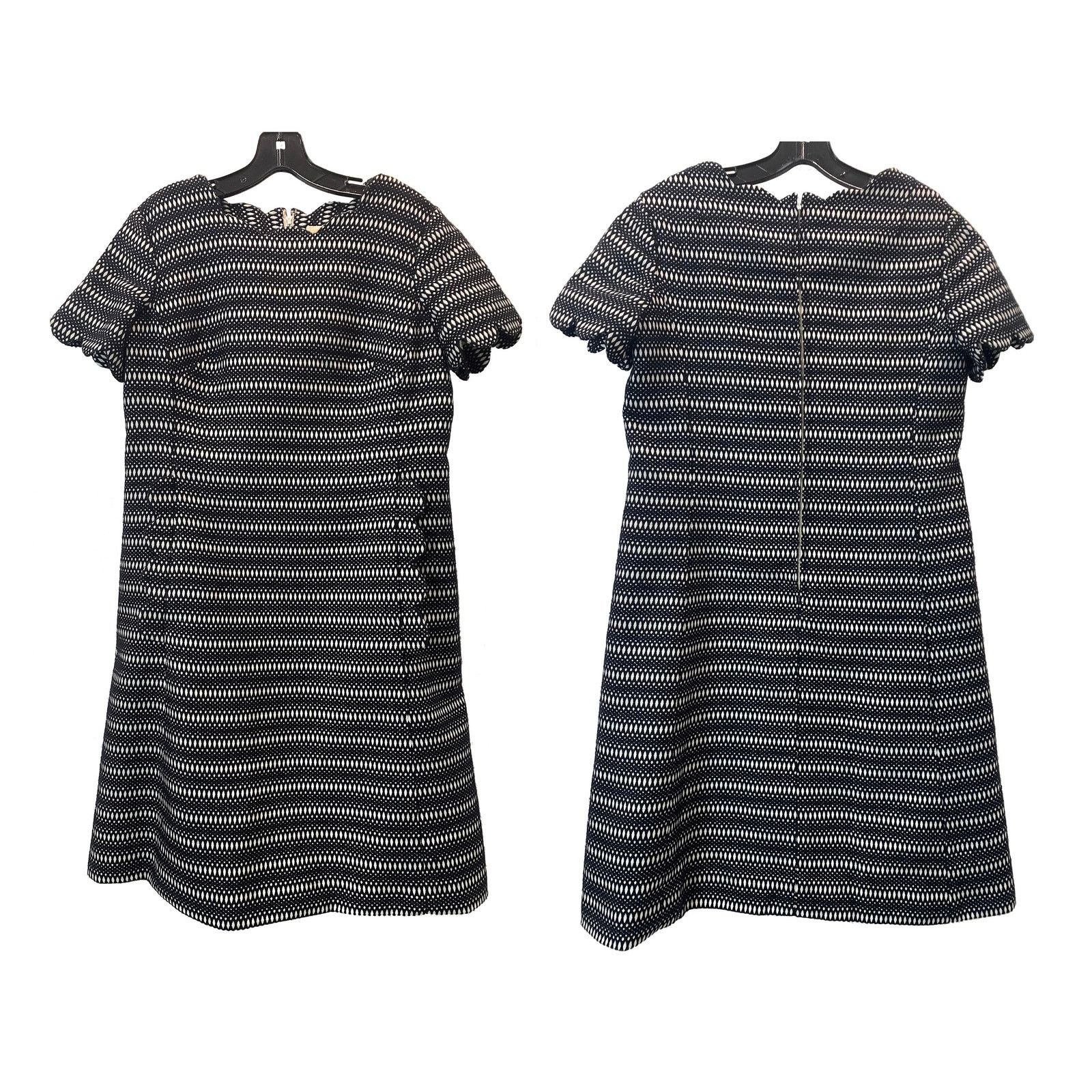 Neiman Marcus × Vintage Vintage 60s Black & White MOD Dress | Neiman Marcus Size M / US 6-8 / IT 42-44 - 2 Thumbnail