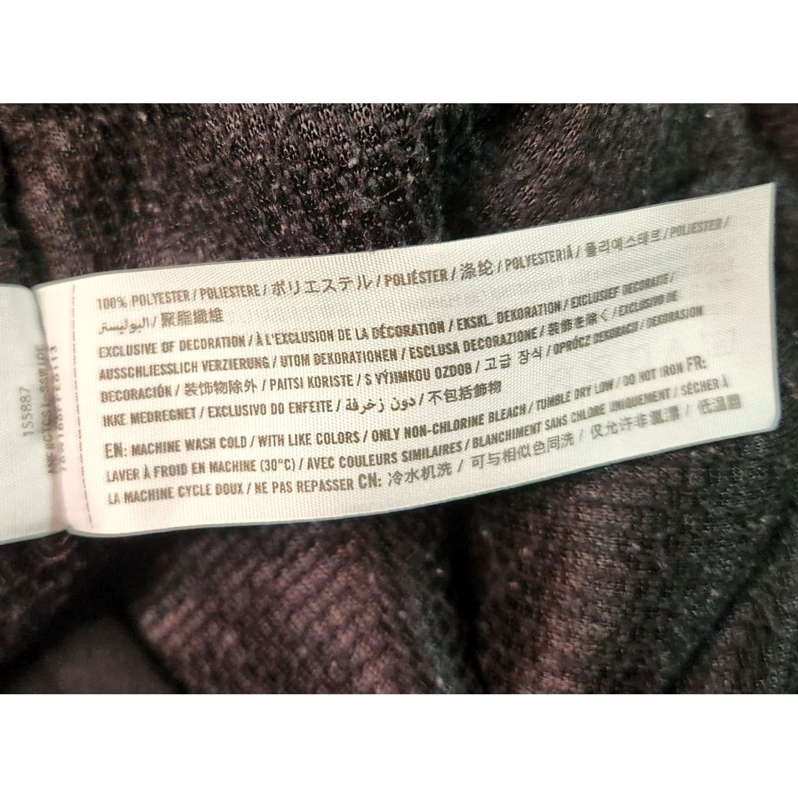 Abercrombie & Fitch Abercrombie & Fitch Women’s Black Fleece Pullover 1/4 Zip Mock Neck Long Sleeve Size M Sweatshirt Regular Pullover Clothing Black Ladies M Size M / US 6-8 / IT 42-44 - 4 Thumbnail