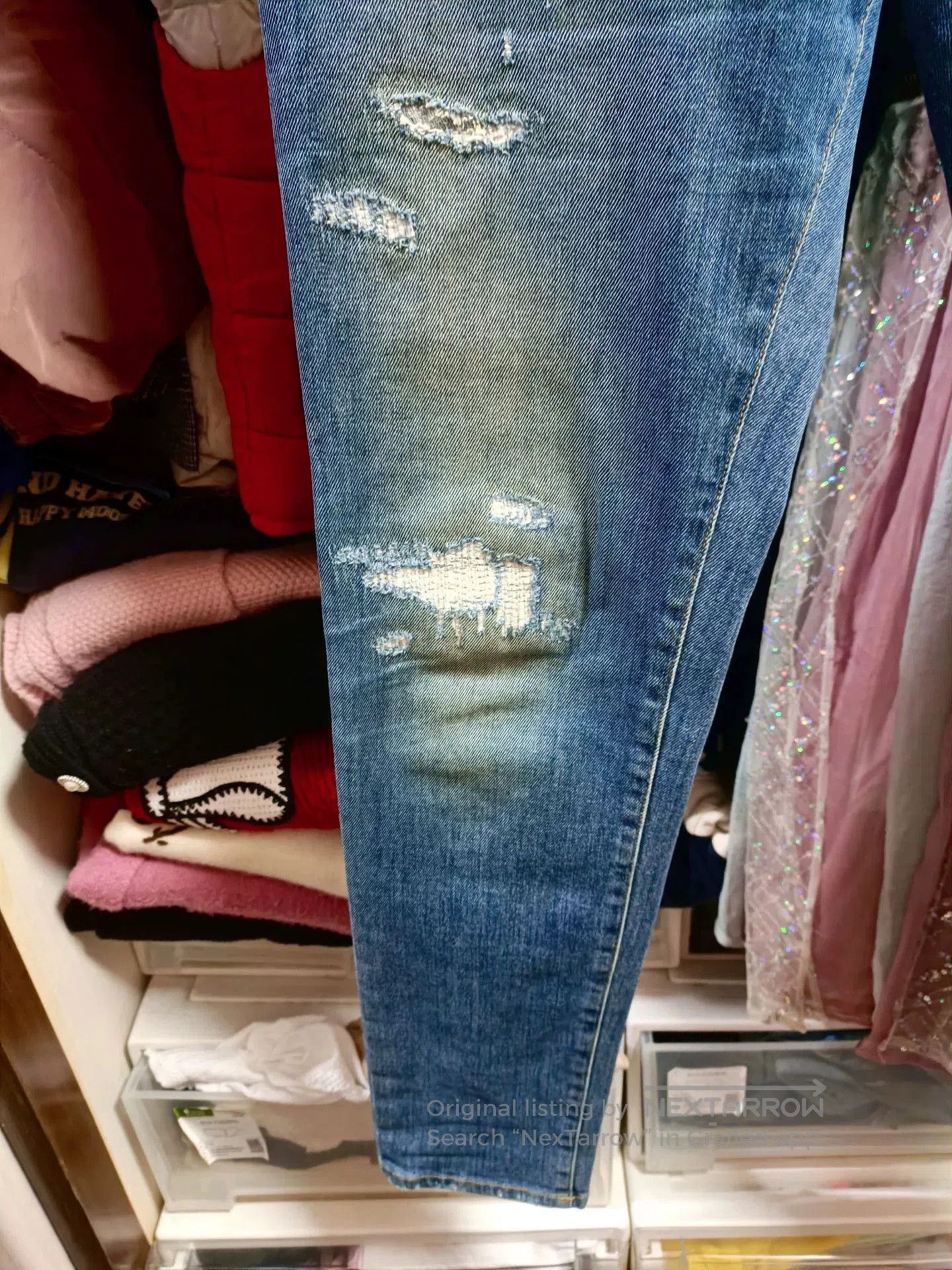 Dolce & Gabbana Dolce & Gabbana DG Showpiece Jeans. Size US 34 / EU 50 - 4 Thumbnail
