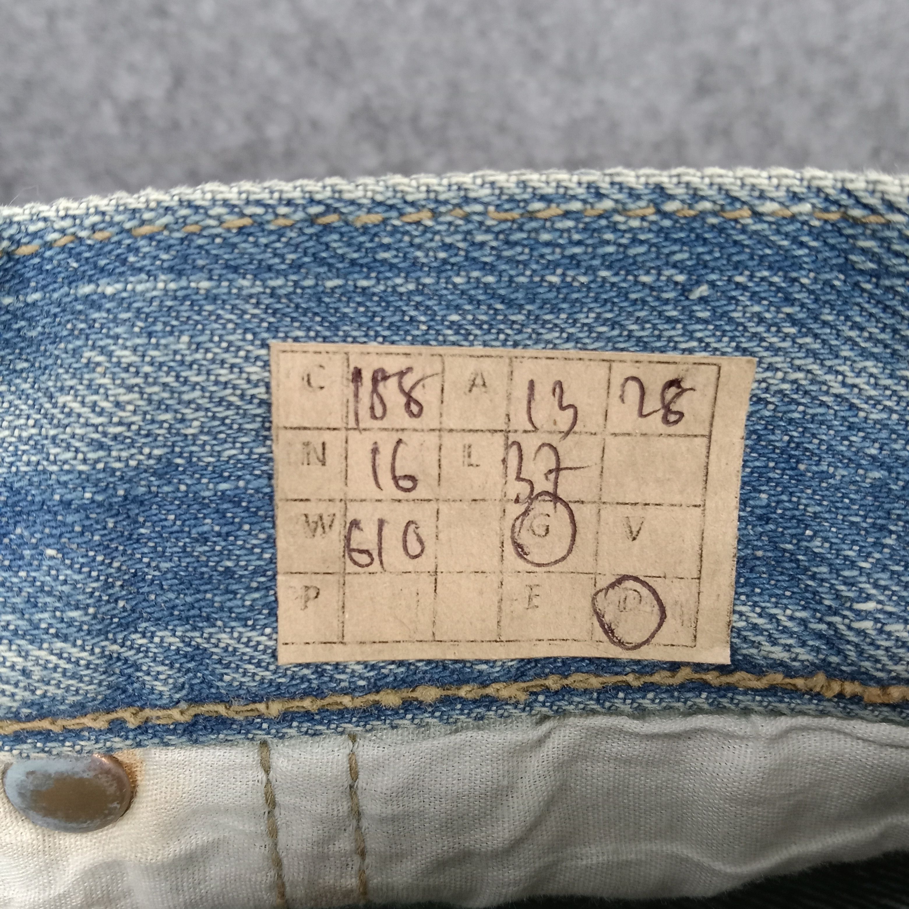 Edwin × Vintage Edwin American Distressed Style Denim Jeans Size US 26 / EU 42 - 16 Thumbnail