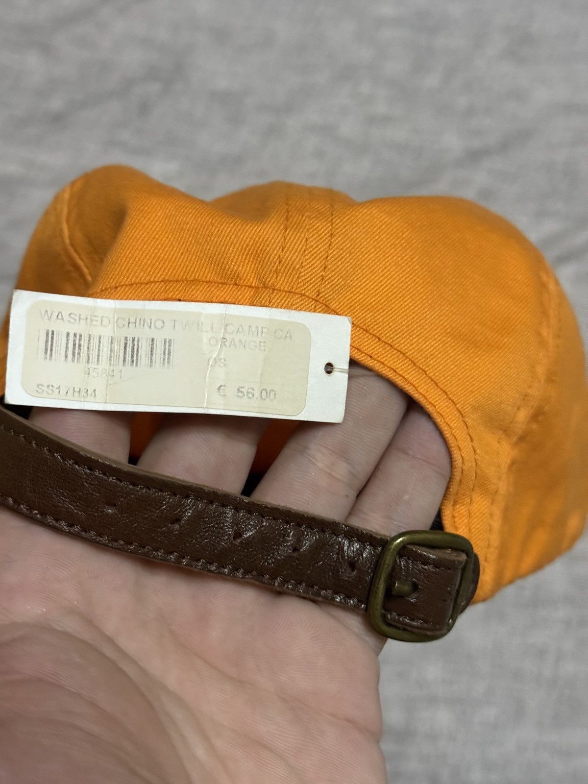 Supreme Supreme ss17 washed chino Twill camp cap hat Size ONE SIZE - 2 Thumbnail