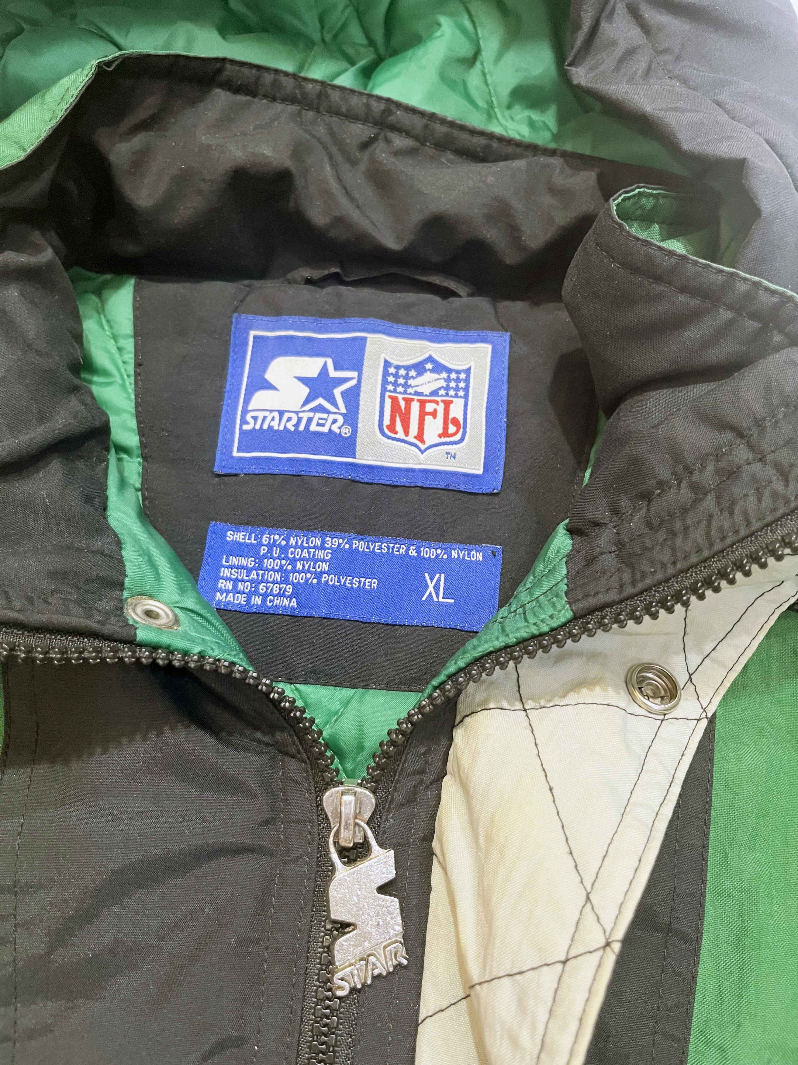 Starter Vtg Starter NFL Philadelphia Eagles Full Zip Puffer Jacket Size US XL / EU 56 / 4 - 4 Thumbnail